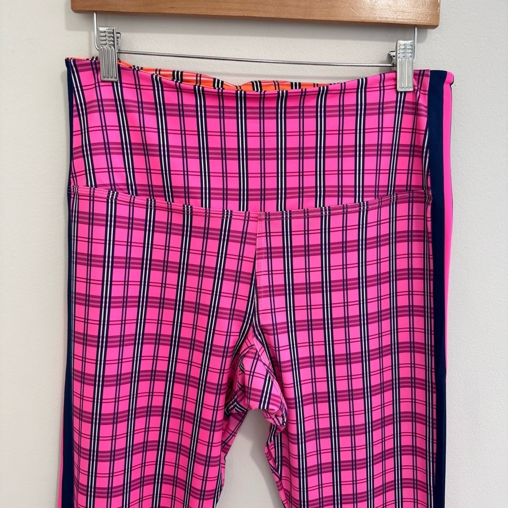 Gretchen Scott Plaid Sunshine Pull On Legging Pants - Picture 6 of 8